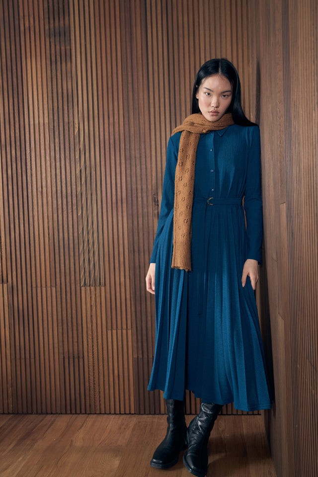 Ripple shirt dress | Women's Designer shirt dress | Sylvester NZ | Dresses