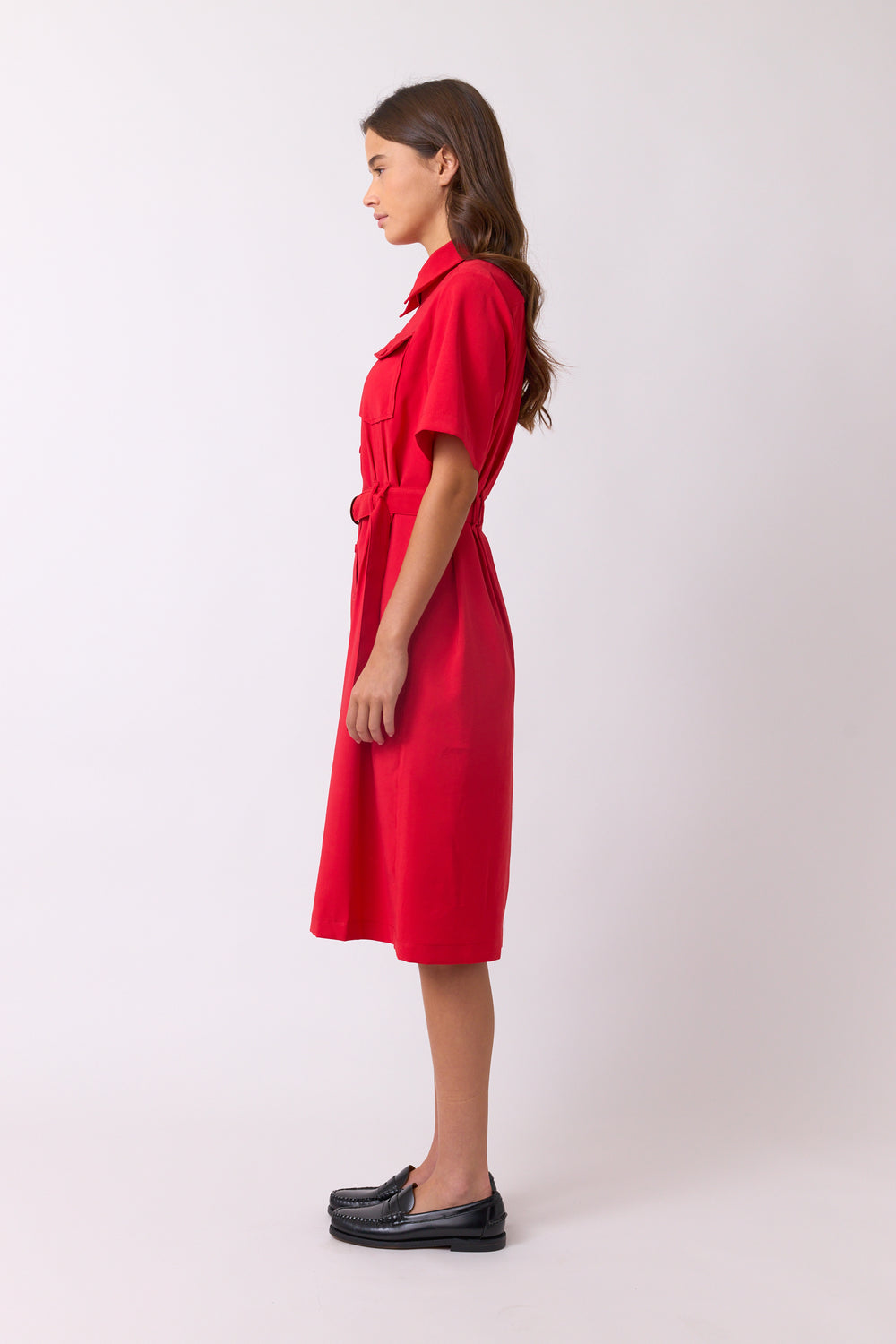 Académie shirt dress