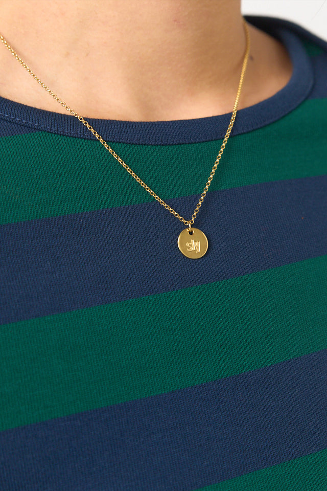 Sly pendant necklace