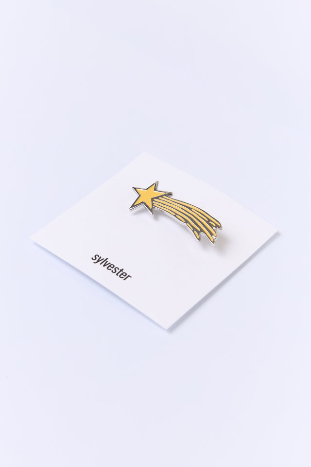 Shooting star pin