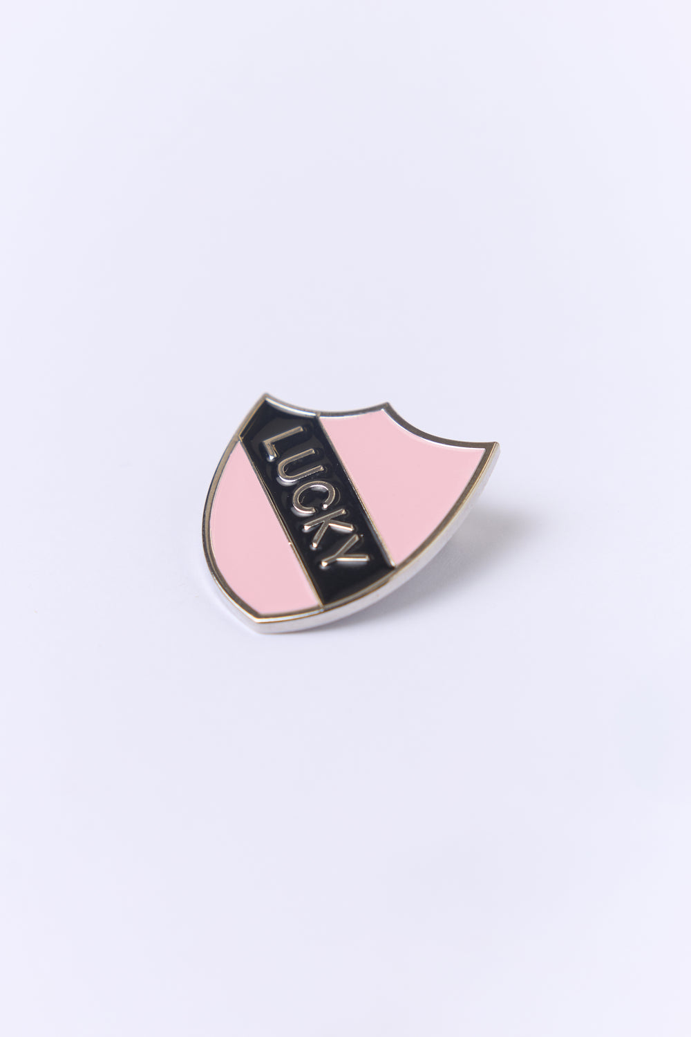Lucky shield pin