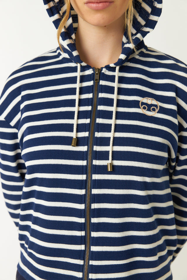 Sailor stripe hoodie