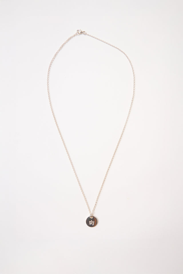 Sly pendant necklace