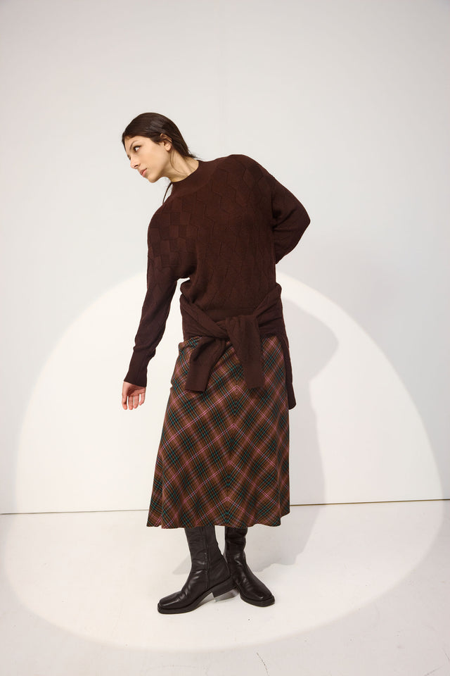 Plaid skirt