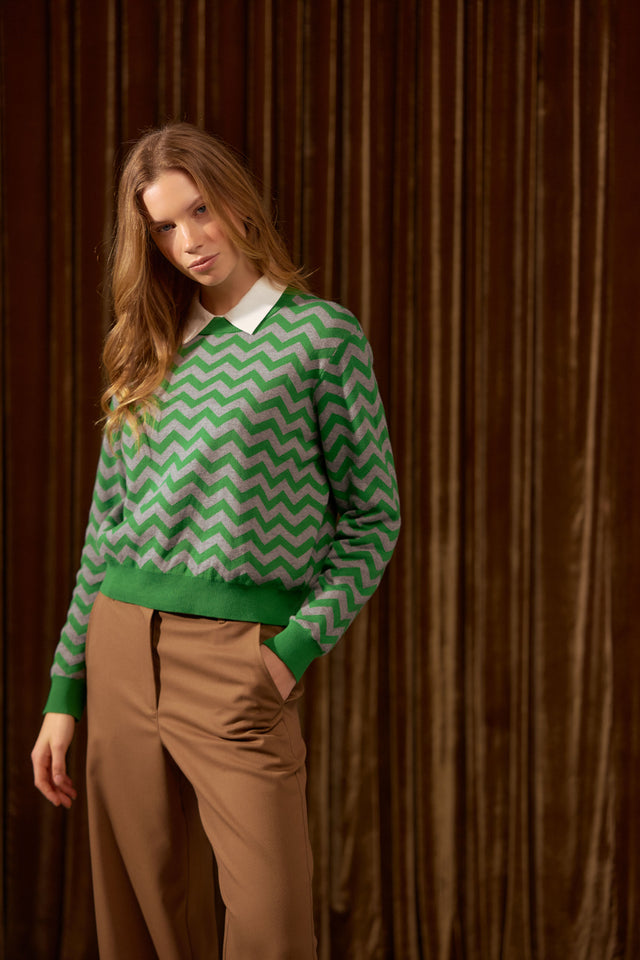 Twin peaks jumper