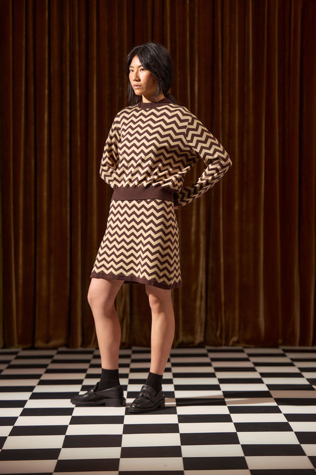Twin peaks jumper
