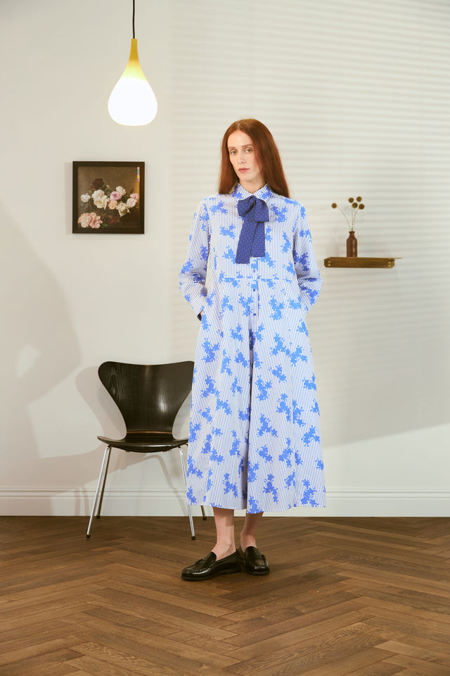 Wallpaper shirt dress