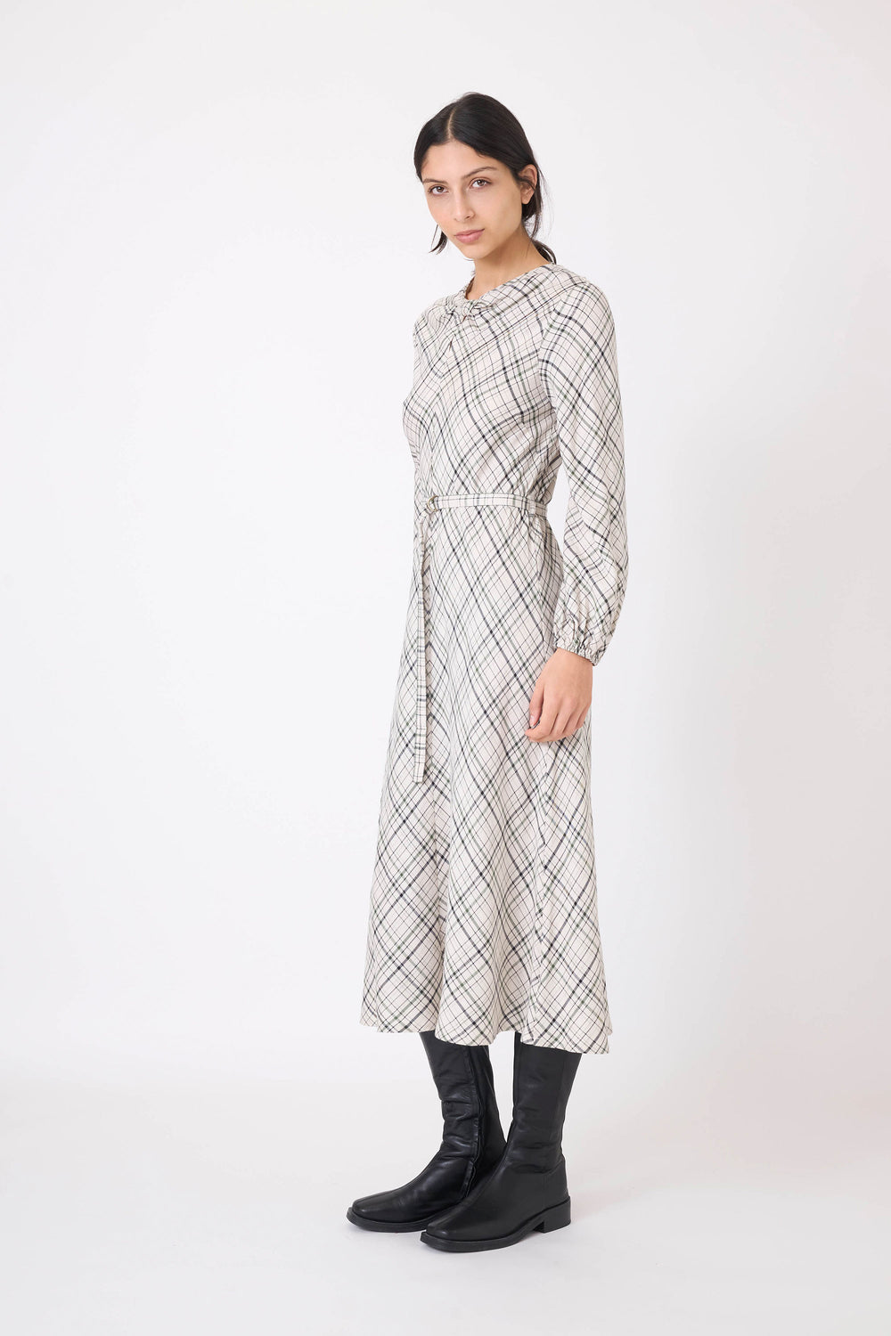 Trapeze midi dress