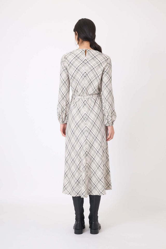 Trapeze midi dress