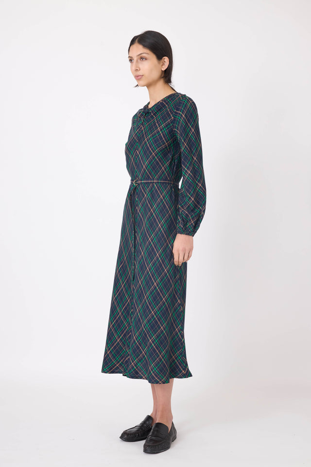 Trapeze midi dress