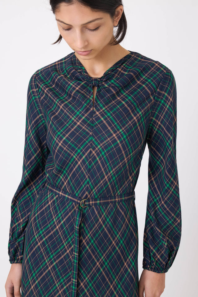 Trapeze midi dress