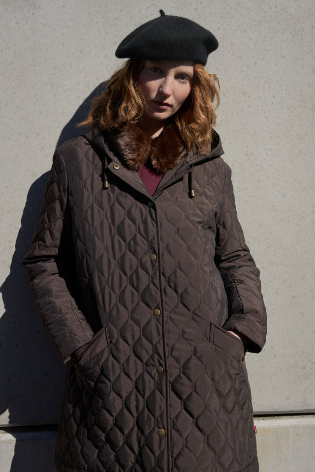 Quilted parka