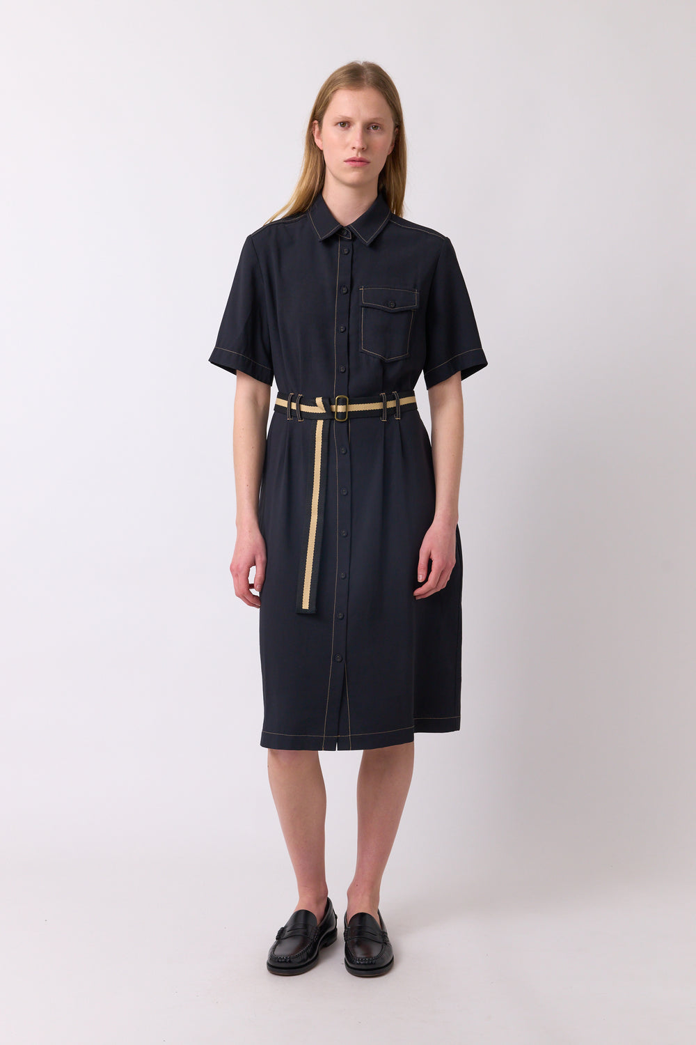 Académie shirt dress