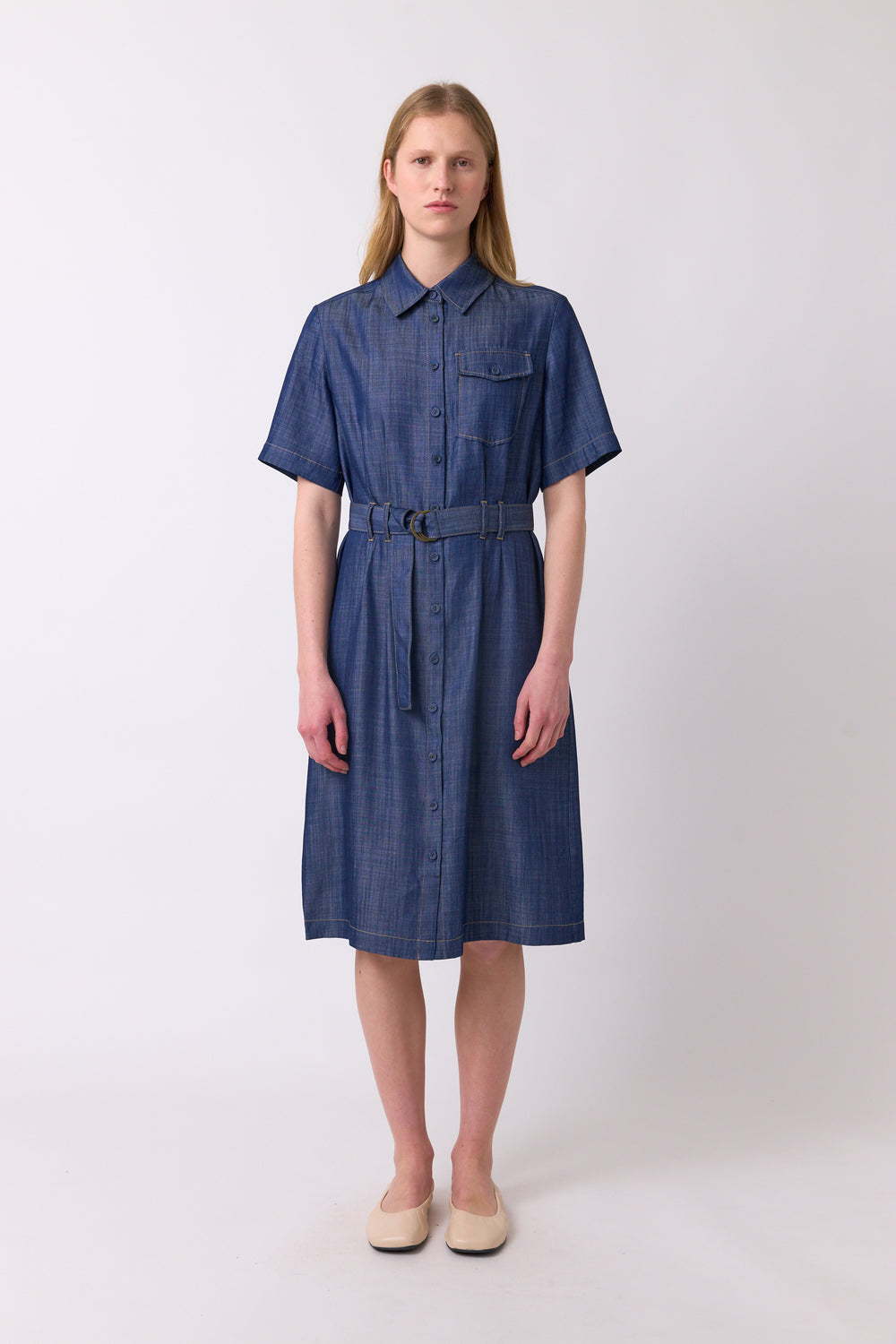 Académie shirt dress