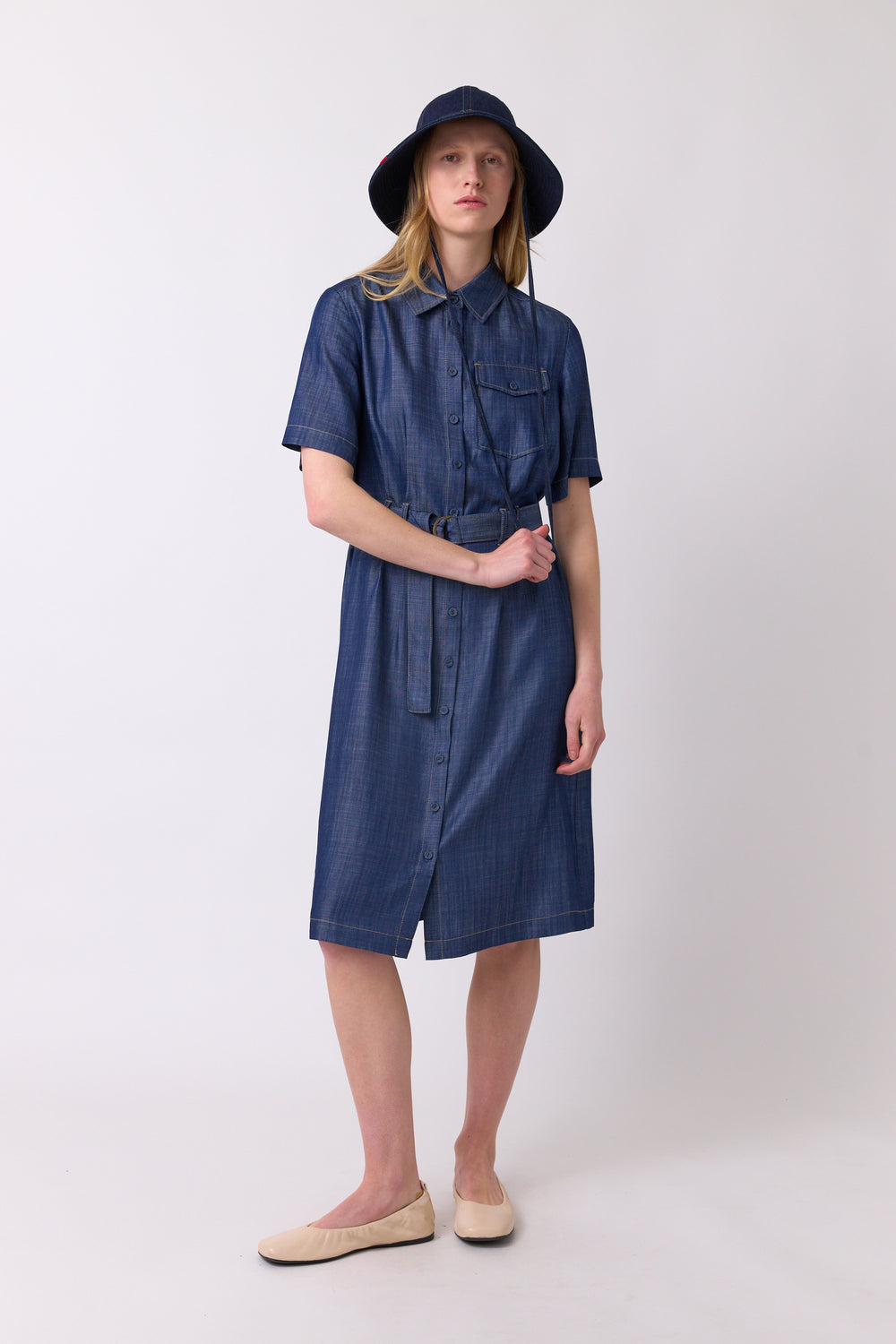 Académie shirt dress