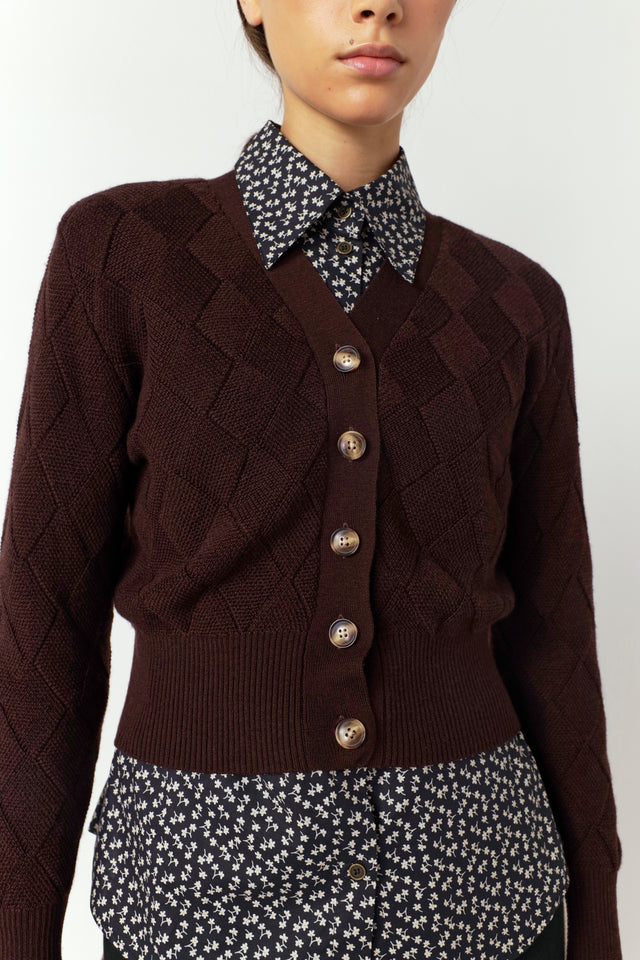 Basket cardigan