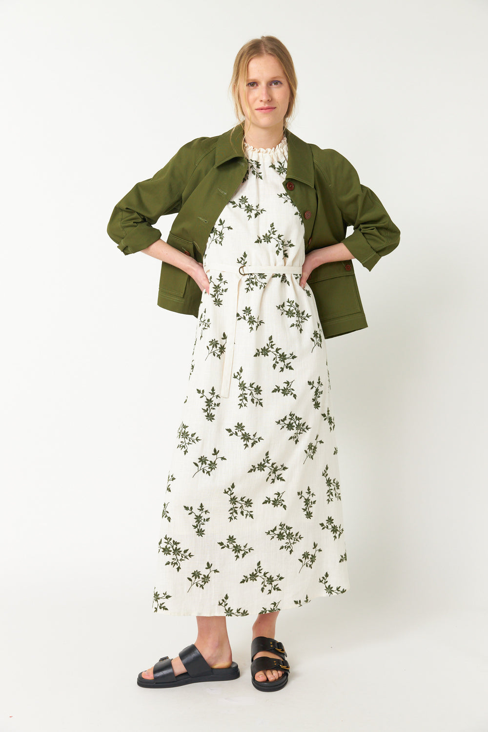 Blooms maxi dress
