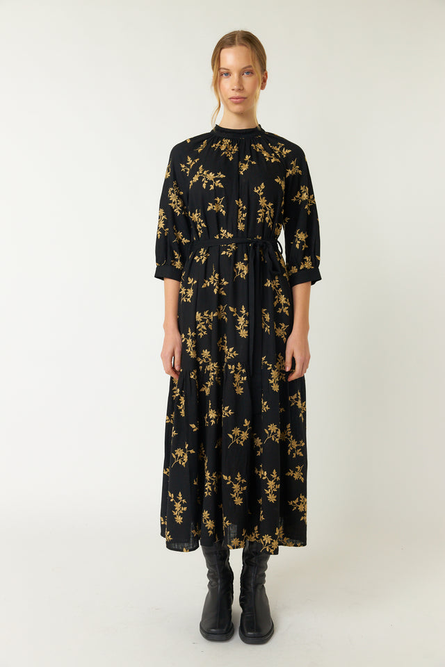 Blooms midi dress