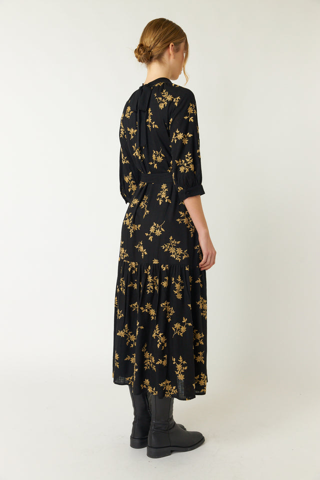 Blooms midi dress