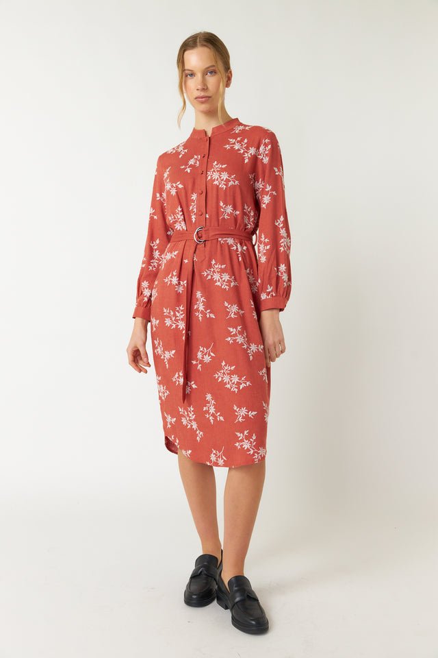 Blooms shirt dress