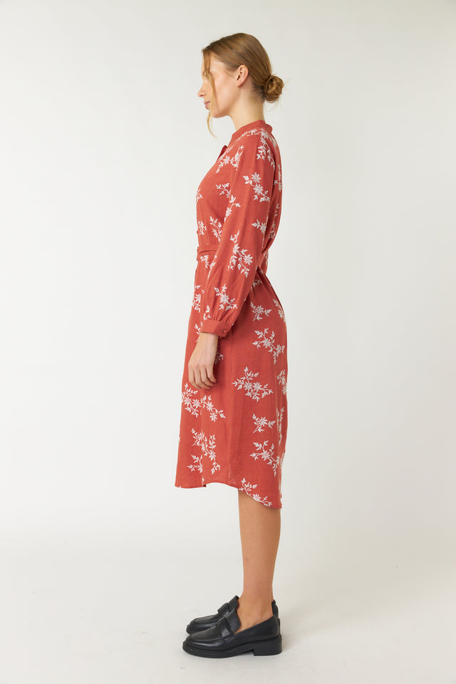 Blooms shirt dress