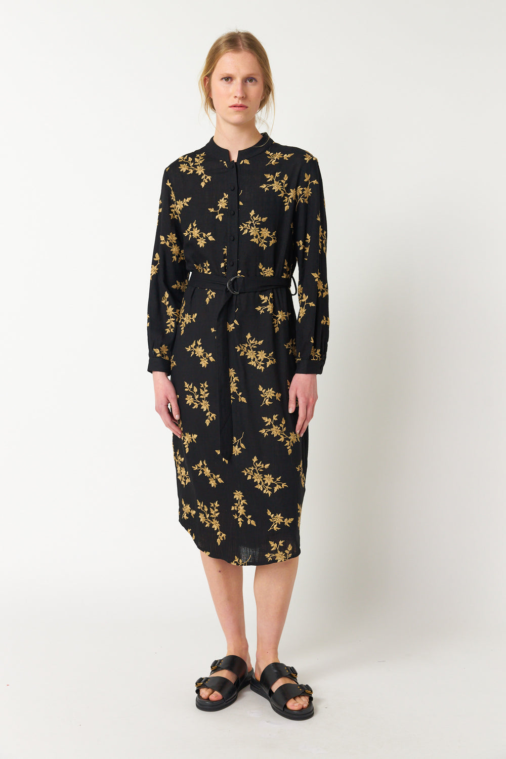 Blooms shirt dress