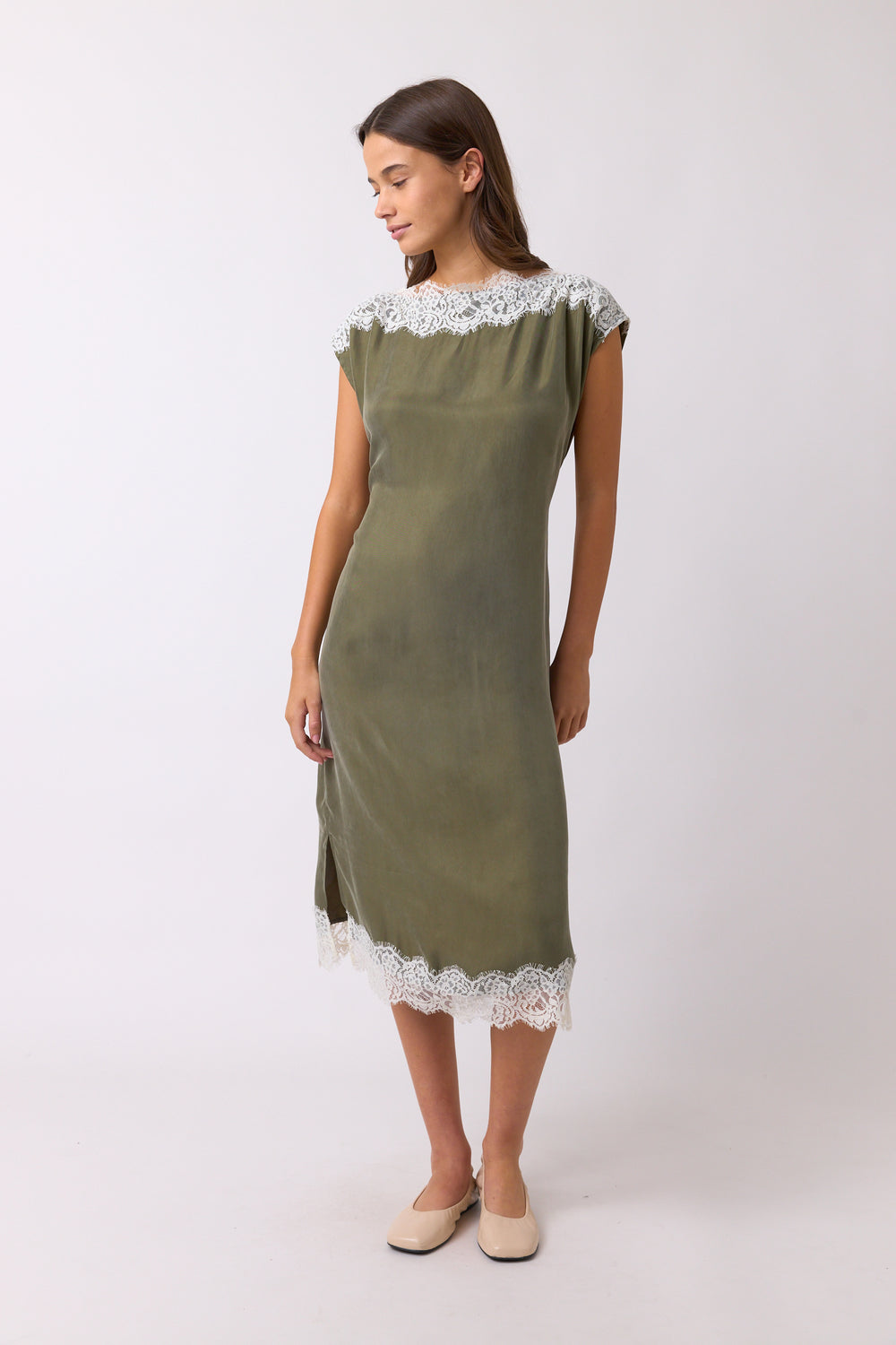 Chantilly shift dress