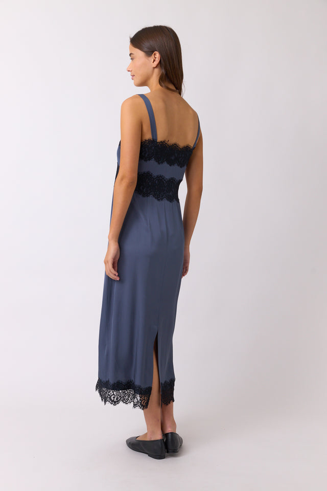 Chantilly slip dress