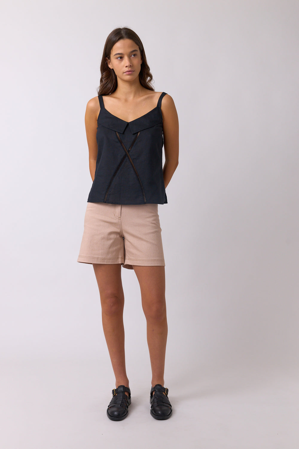 Denim summer short