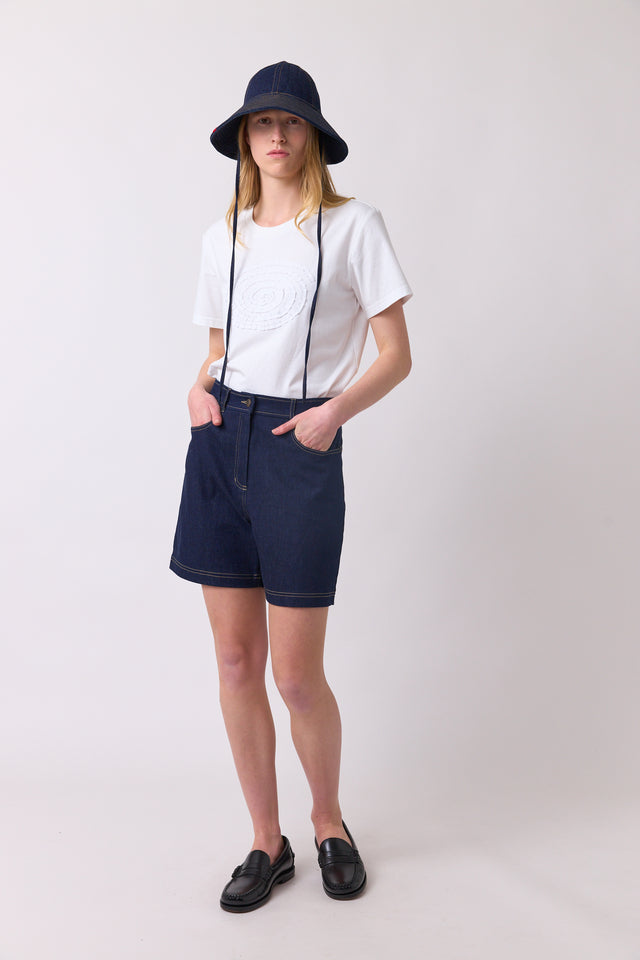 Denim summer short