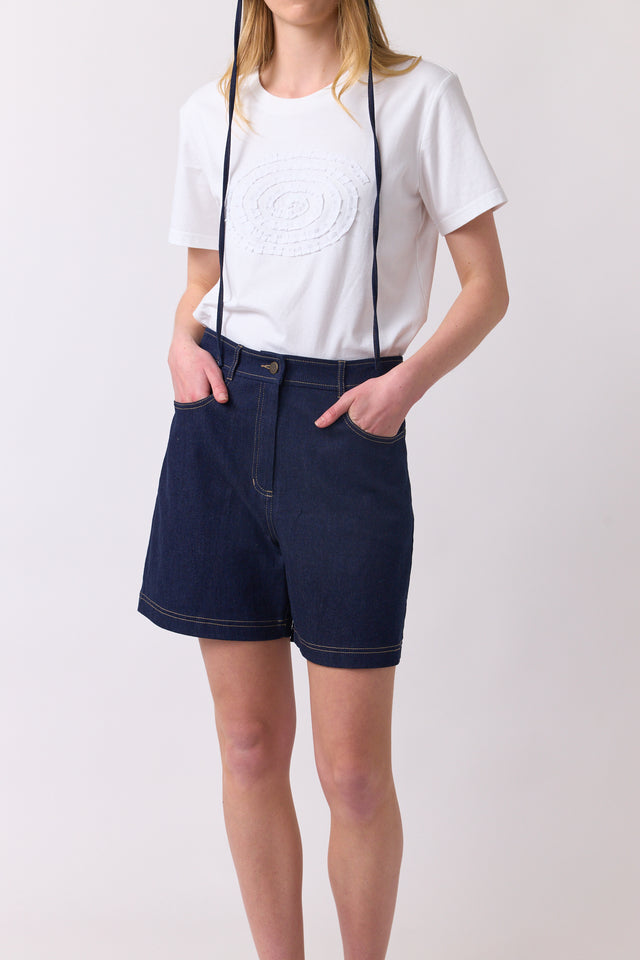 Denim summer short