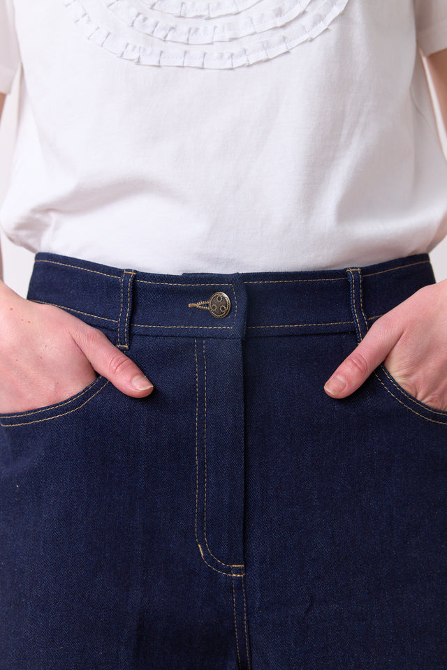 Denim summer short