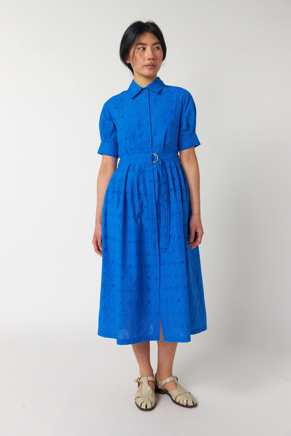 Diamond shirt dress