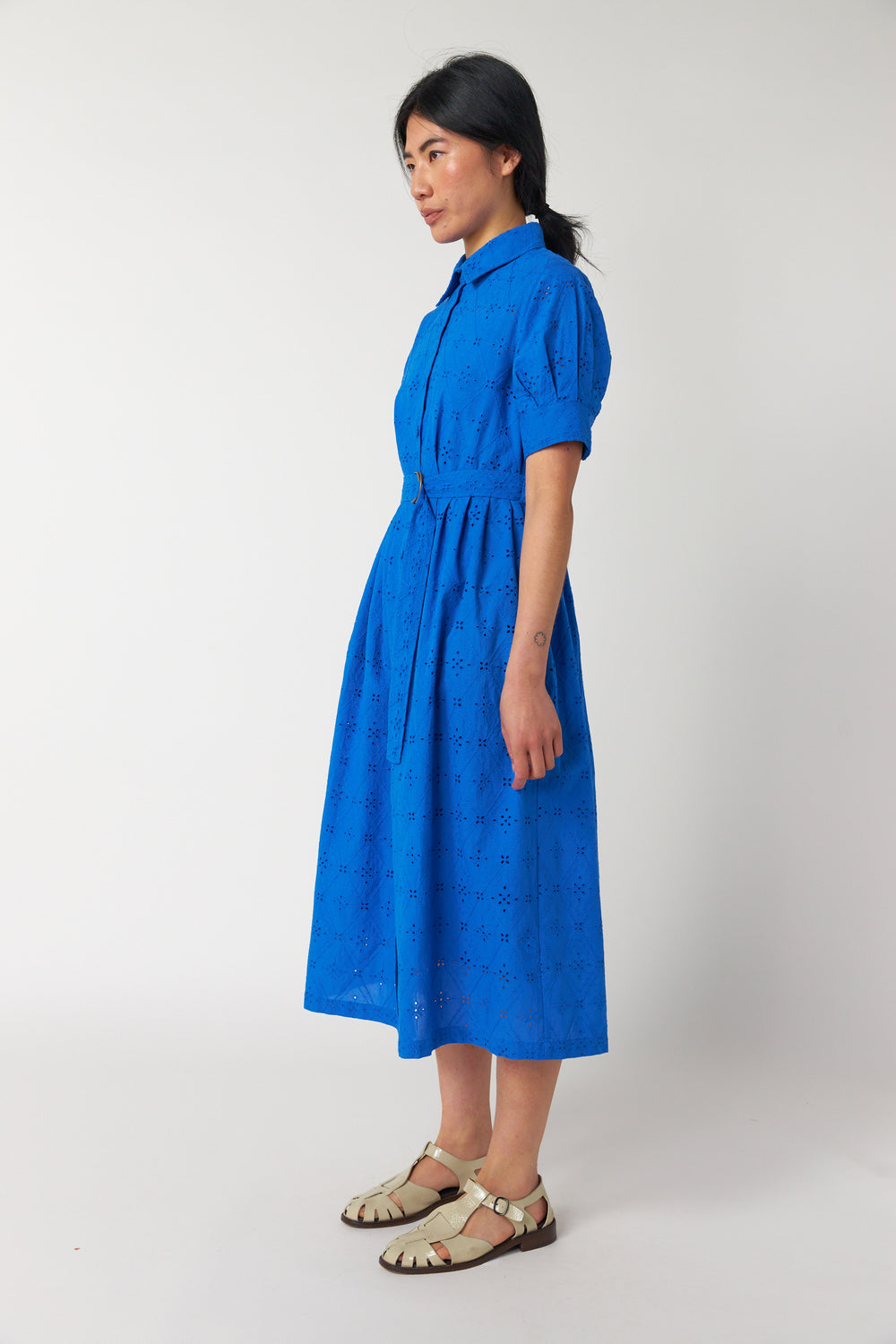 Diamond shirt dress