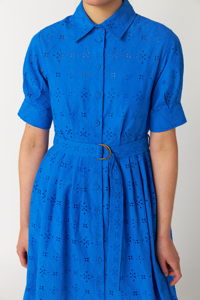 Diamond shirt dress
