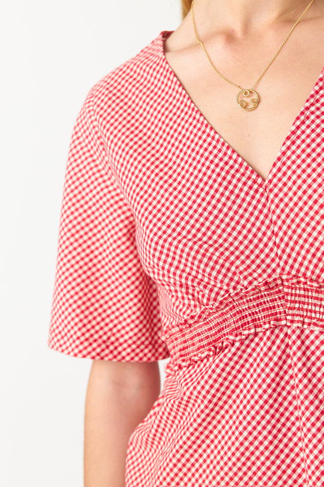 sylvester mini dress Kate Sylvester Roxanne Mini Dress in Poppy