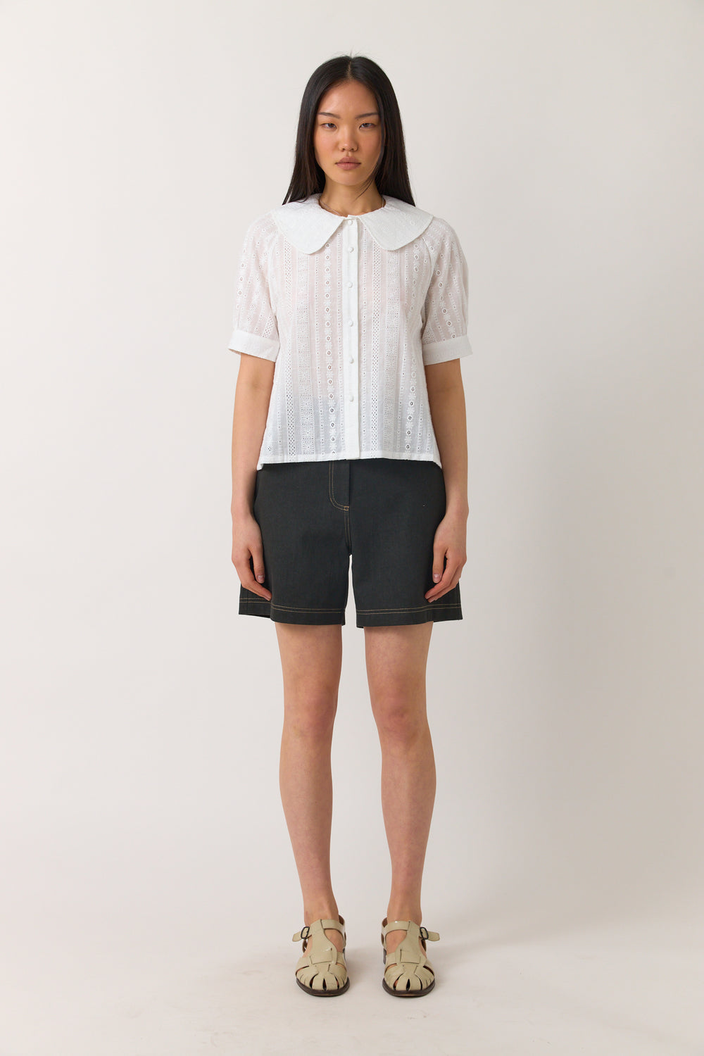 Forget-me-not blouse