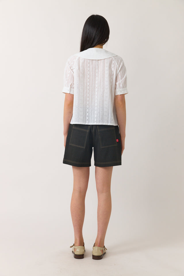 Forget-me-not blouse