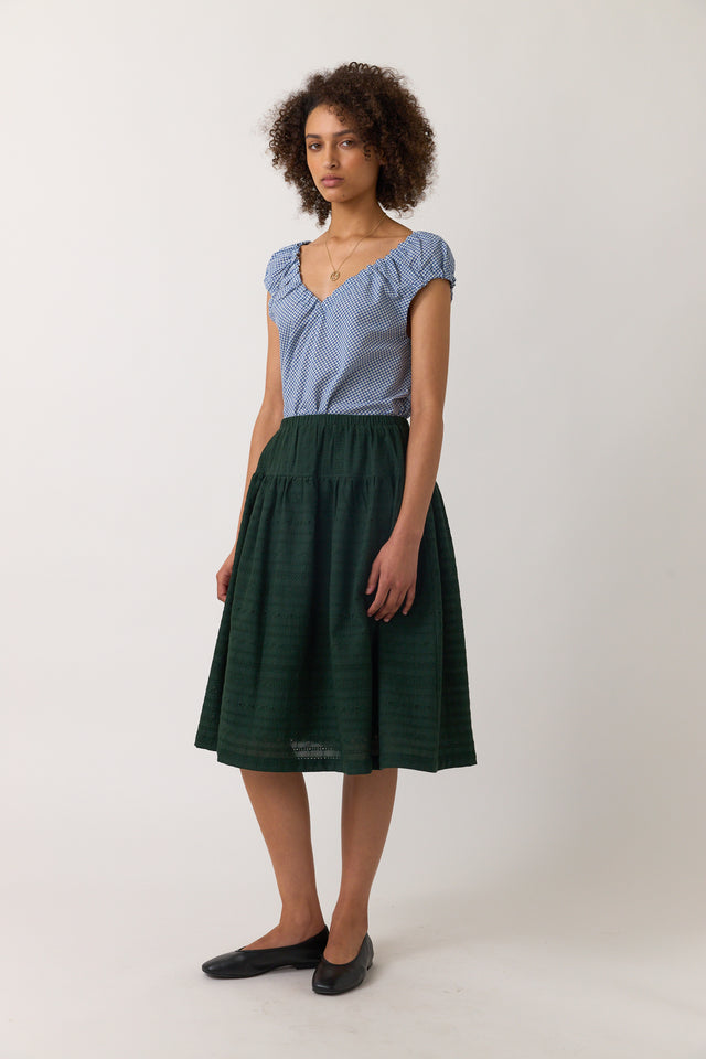 Forget-me-not skirt