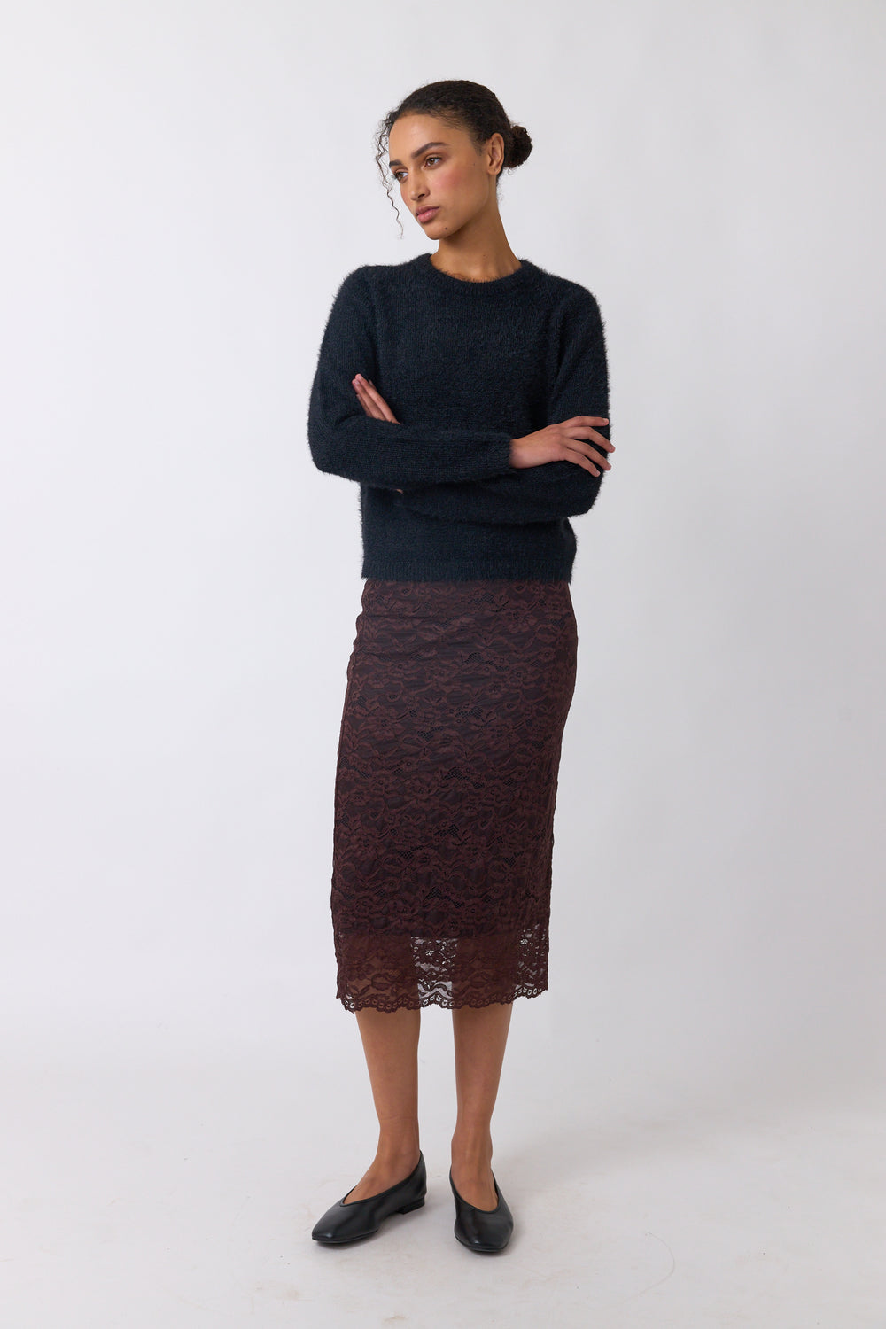 Gossamer skirt