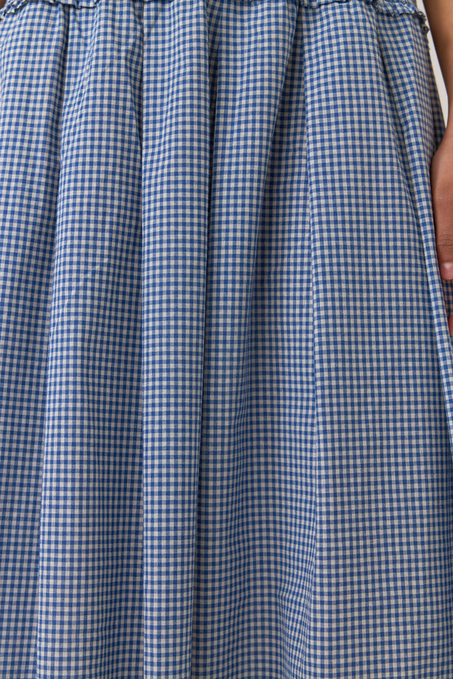 Gingham skirt