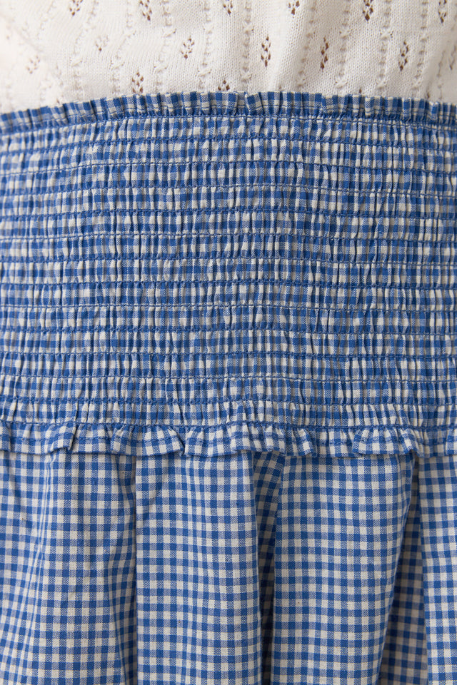 Gingham skirt