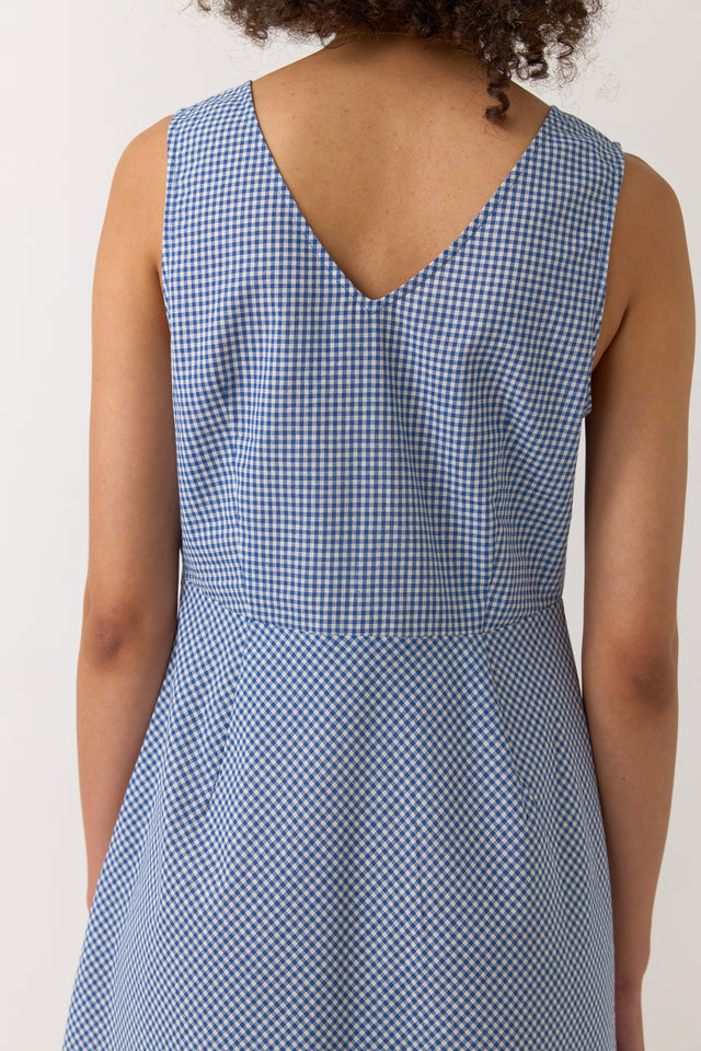 Gingham sun dress