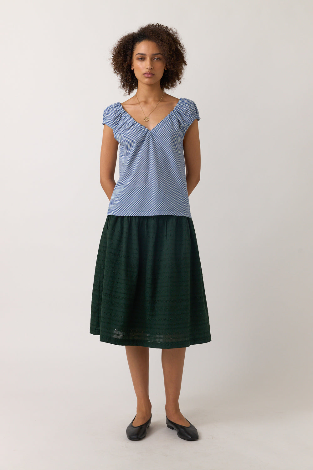 Gingham top