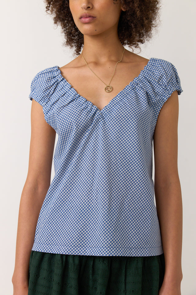 Gingham top