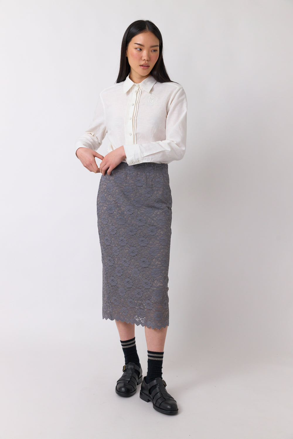 Gossamer skirt