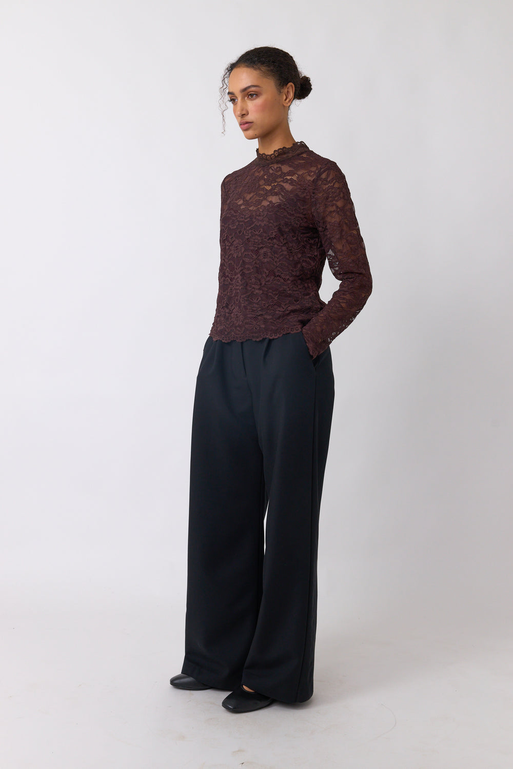 Gossamer top