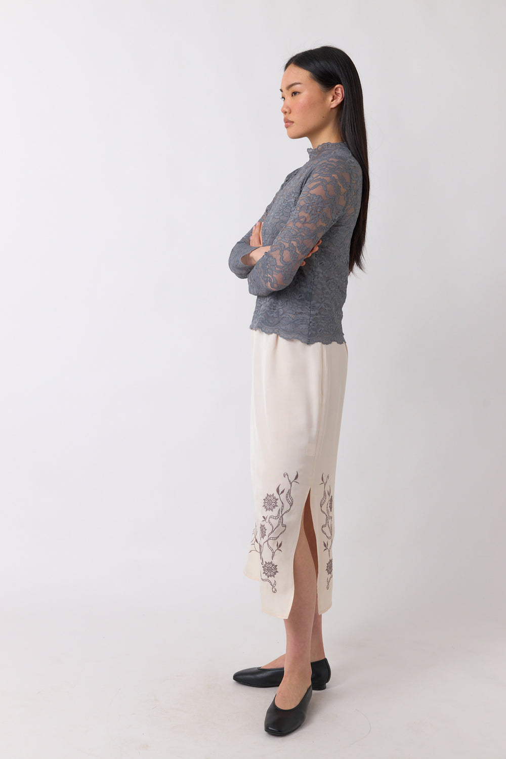 Gossamer top