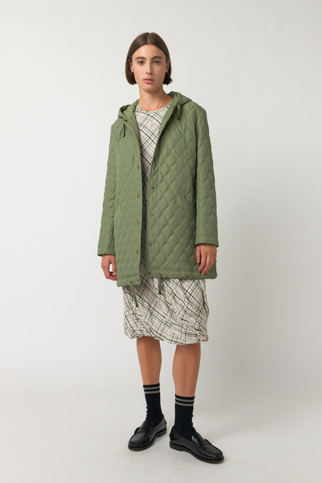 Quilted parka