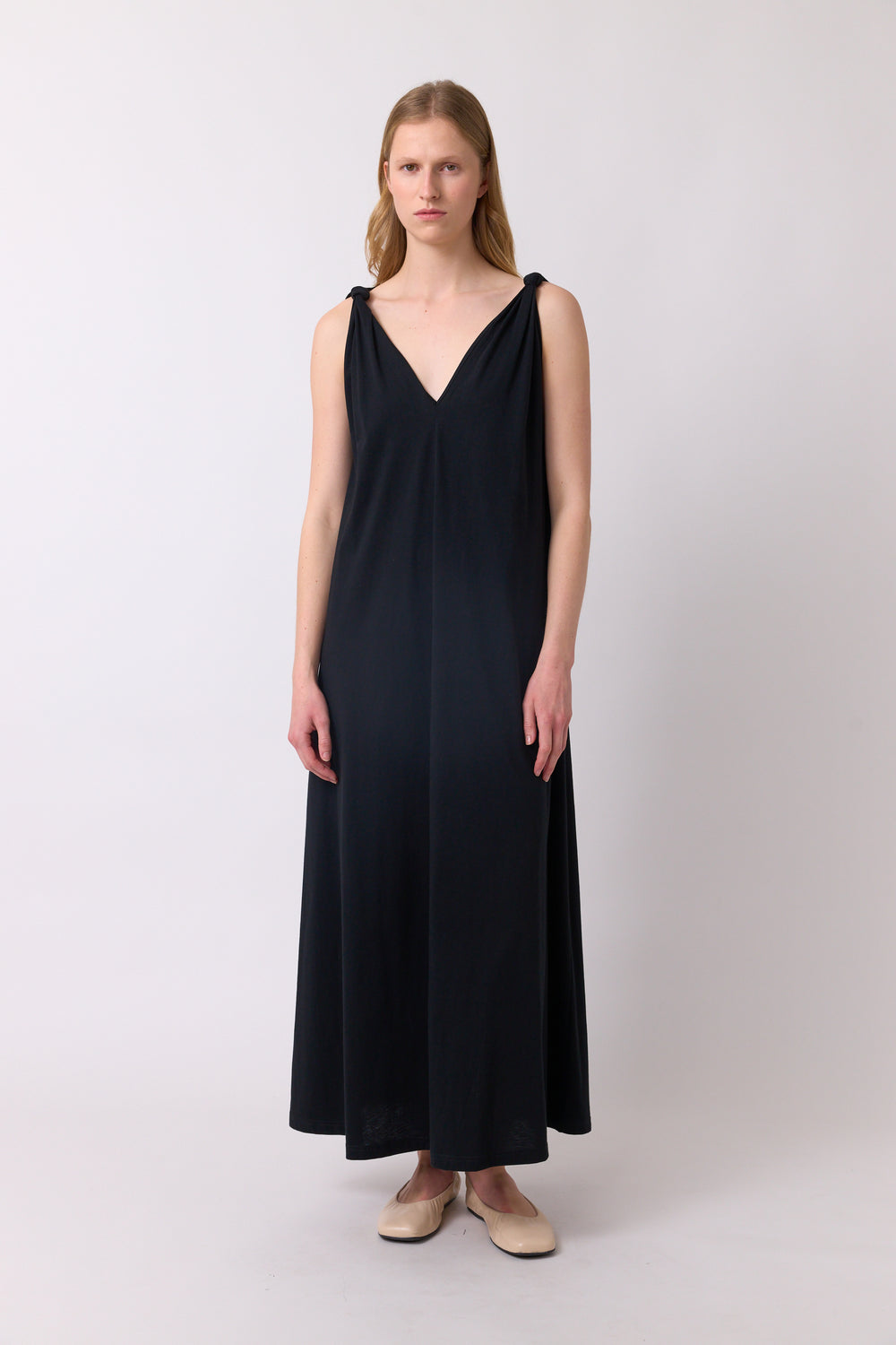Knotted swing dress